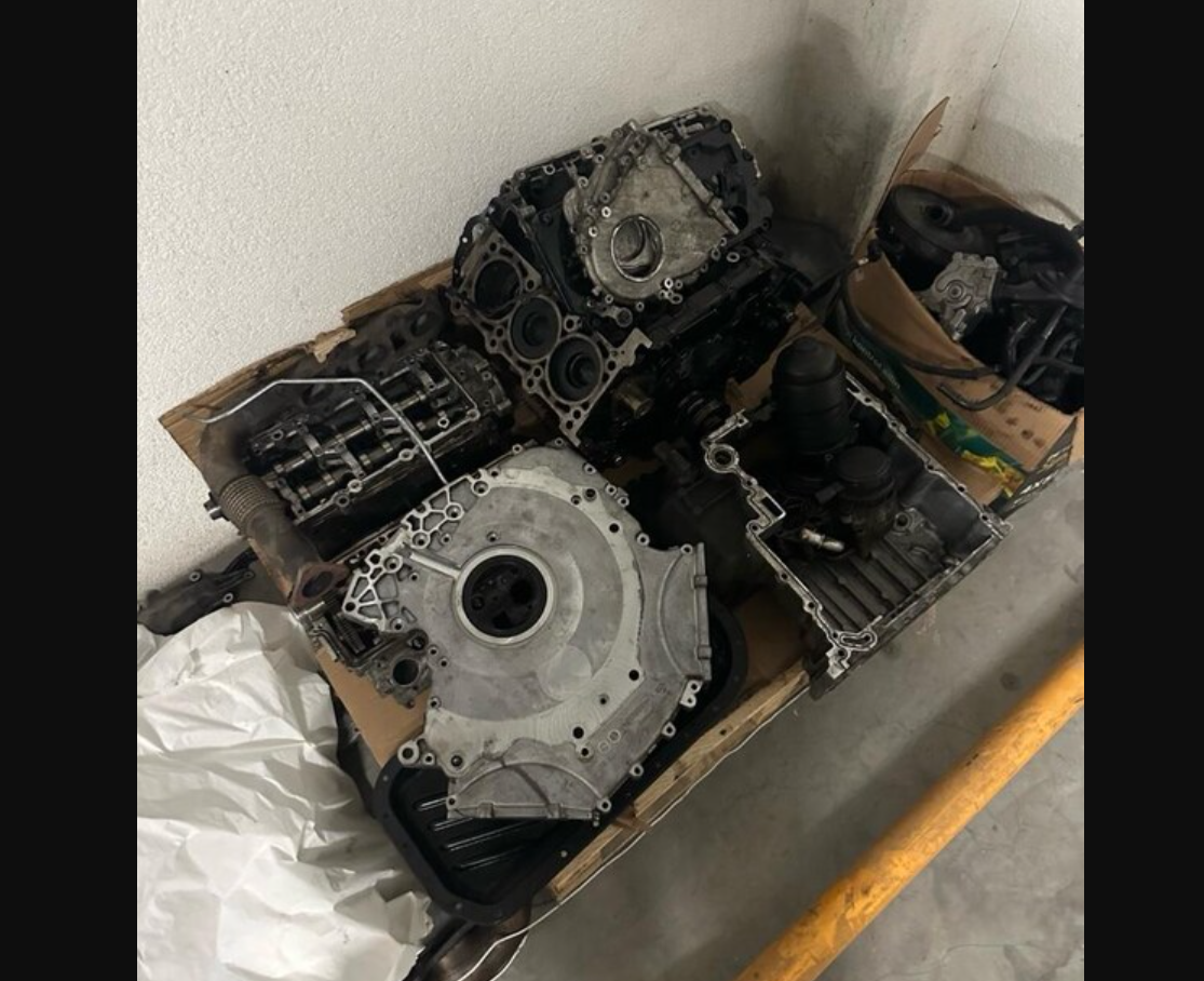 iyi durumda çıkma audi a6 motor