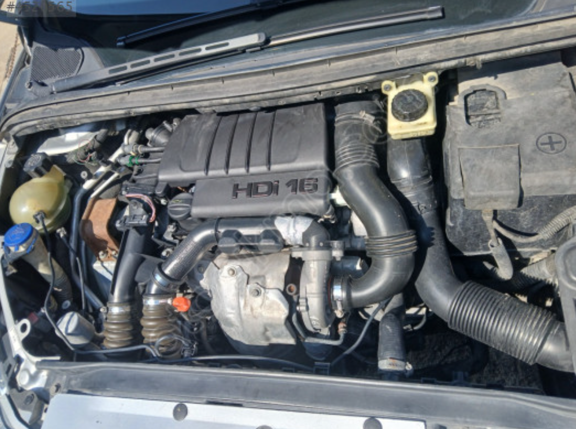 Peugeot 307 çıkma KOMPLE ÇIKMA MOTOR