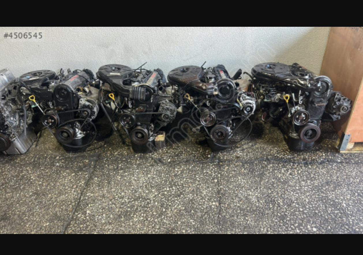 Toyota corolla 1.6 karbüratörlü çıkma komple motor